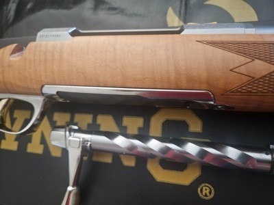 Browning X-Bolt Maple White Gold Medallion NIB - Image 3 of 9