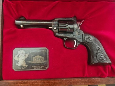 Colt John Wayne The Duke 22LR Commerative NIC - Image 1 of 9