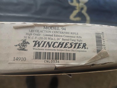 Winchester 94 Centennial High Grade 30WCF NIB - Image 15 of 15