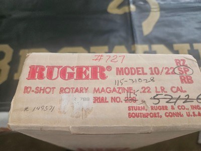 Ruger 10/22 Deluxe Sporter NIB Vintage - Image 11 of 11