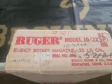 Ruger 10/22 Deluxe Sporter NIB Vintage - Image 11 of 11