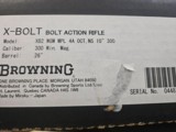 Browning X-Bolt 300WM White Gold Medallion Maple NIB - Image 11 of 11