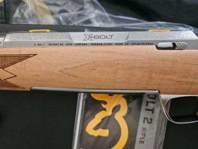 Browning X-Bolt 300WM White Gold Medallion Maple NIB - Image 8 of 11