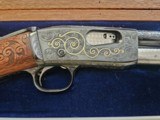 Remington Model 12 22LR Custom Gold Engravings - Image 5 of 16