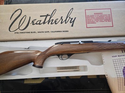 Weatherby Mark XXII 22LR Tube LNIB - Image 3 of 12