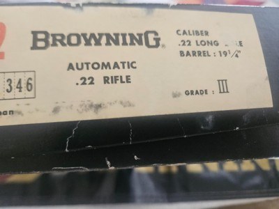 Browning Grade III 22LR ATD SA NIB - Image 12 of 12