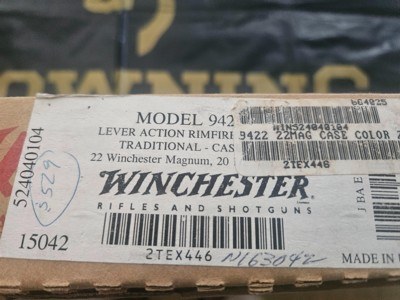 Winchester 9422M 2TEX CDNN NIB - Image 11 of 11