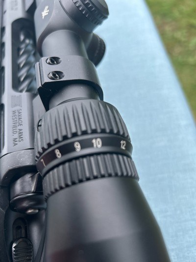 Savage 110 Precision Light, 6.5 Creedmoorwith a Carbon Fiber Barrel, Threaded, with a Vortex Sonora 4X12X44, - Image 5 of 15