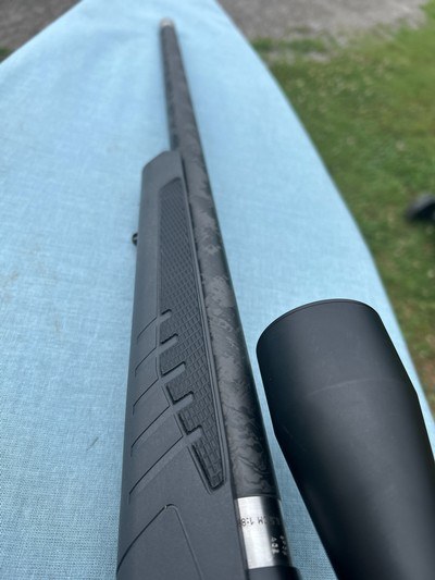 Savage 110 Precision Light, 6.5 Creedmoorwith a Carbon Fiber Barrel, Threaded, with a Vortex Sonora 4X12X44, - Image 8 of 15