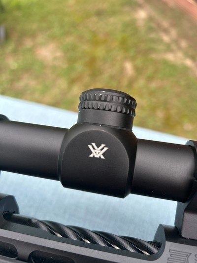 Savage 110 Precision Light, 6.5 Creedmoorwith a Carbon Fiber Barrel, Threaded, with a Vortex Sonora 4X12X44, - Image 6 of 15
