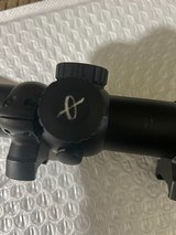 Burris Six X 2X12X40MM, Lighted cross hairs, in Excellent Condition with rings included.  30MM Tube - Image 2 of 6