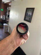Burris Six X 2X12X40MM, Lighted cross hairs, in Excellent Condition with rings included.  30MM Tube - Image 6 of 6