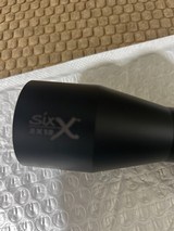 Burris Six X 2X12X40MM, Lighted cross hairs, in Excellent Condition with rings included.  30MM Tube - Image 4 of 6