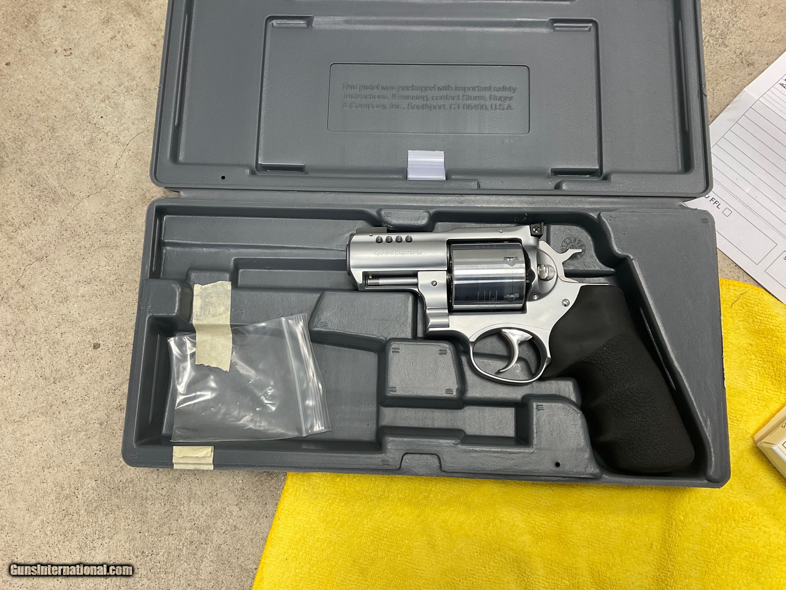 トイガン Ruger Super Redhawk .454 Casull  Model Ruger Super Redhawk 454 Casull 7.5in Stainless Revolver - 6