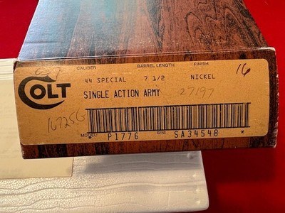 Colt 3RD Gen Single Action Army .44 Special LNIB Condition - Image 7 of 7