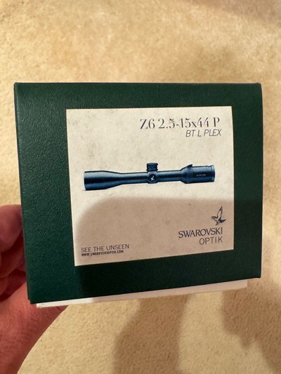 Swarovski Z6 2.5x15x44 P BT L Plex - Image 1 of 2