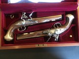 George Washington Silver Plated Dueling Pistols .58 cal - 3 of 7