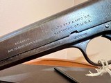 COLT 1902 MILITARY – EARLY SEMI-AUTO CLASSIC – ORIGINAL FINISH – C&R ELIGIBLE – COLT ARCHIVE LETTER INCLUDED - 5 of 15