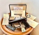COLT 1902 MILITARY – EARLY SEMI-AUTO CLASSIC – ORIGINAL FINISH – C&R ELIGIBLE – COLT ARCHIVE LETTER INCLUDED - 1 of 15