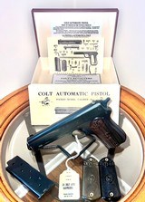 Colt 1903 Pocket Hammer .38 ACP – Serial 37096 – Professionally Restored – C&R Eligible – Repro Box & Extras