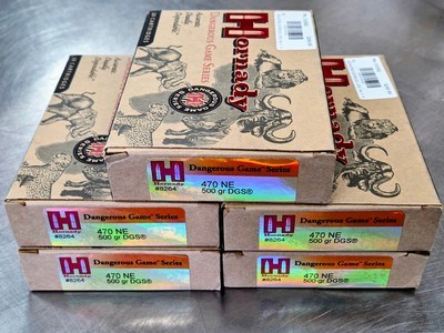 Hornady Dangerous Game 470 Nitro Express - Image 1 of 1