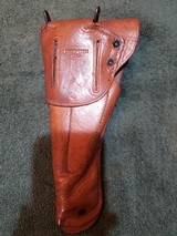 U.S. WWIIM1916Colt 1911 Leather Holster dated 1942 by Enger-Kress. - 2 of 3