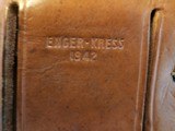 U.S. WWIIM1916Colt 1911 Leather Holster dated 1942 by Enger-Kress. - 3 of 3