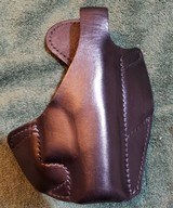 Mountain leatherworks Bozeman Montana P7M8/M13 Black leather holster. RH - 3 of 4