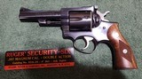Ruger Security Six
Blued
Model RDA-34
.357 Magnum revolver. 4 inch barrel Mfg 1979. - 8 of 15