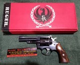 Ruger Security Six
Blued
Model RDA-34
.357 Magnum revolver. 4 inch barrel Mfg 1979. - 3 of 15