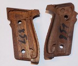 Sig Sauer Factory OEM P228 walnut wood pistol Grips. - 2 of 2