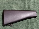 1960s Vietnam era complete M16 buttstock Type D with rubber butt pad. Mint. - 1 of 6