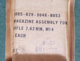 US GI M14 Magazines OM marked Mfg. 1962 Brand new in wrap. - 4 of 4