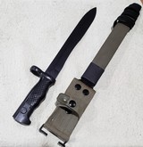 Spanish M1964 bayonet for CETME Model C rifle and FR–7 and FR–8 training rifles.