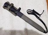 Spanish M1964 bayonet for CETME Model C rifle and FR–7 and FR–8 training rifles. - 9 of 10