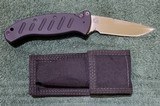 Whitewolf Knives (Buck Woodard). Custom Combat Auto Knife.