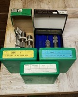 Reloading Package. All American 4 station reloading turret press. RCBS and Pacific Single stage reloading presses. Lyman/Ohaus D-5 Scale. Die Sets. - 7 of 7