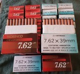 Norinco China Sports assorted 7.62x39mm.Vintage collectors ammunition.