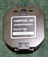 Vietnam era US GI Military M2 lensatic Artillery Compass with case. - Image 4 of 11