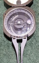 Vietnam era US GI Military M2 lensatic Artillery Compass with case. - Image 7 of 11