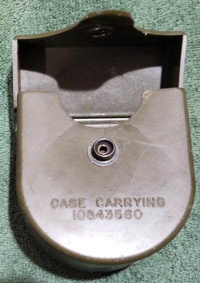 Vietnam era US GI Military M2 lensatic Artillery Compass with case. - Image 11 of 11