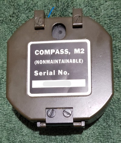Vietnam era US GI Military M2 lensatic Artillery Compass with case. - Image 4 of 11