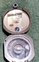 Vietnam era US GI Military M2 lensatic Artillery Compass with case. - Image 6 of 11