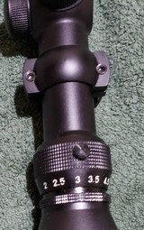 Tasco Bantam 1.5-4.5X32 for Shotguns and Muzzle loaders scope Pro Shot reticle with rings. - Image 8 of 11