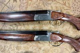 Matched Pair Perazzi MX12 SC3 with super lightweight 29.5