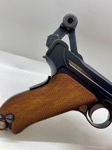 DWM Swiss 1906 Luger .30 Cal Swiss Cross Sunburst German Original Mint - 18 of 19