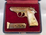 German Walther PPK/S Factory Engraved Gold Plated 1973 - 1 of 20