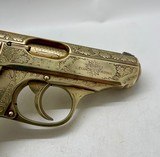 German Walther PPK/S Factory Engraved Gold Plated 1973 - 8 of 20