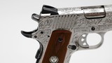 Ruger SR1911 .45acp Hand Engraved Set Used - 12 of 20