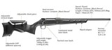 Sauer 100 Pantera 6.5mm Creedmoor Rifle Adj Synthetic Stock New - 1 of 2 Sauer 100 Pantera 6.5mm Creedmoor Rifle Adj Synthetic Stock New - 1 of 2